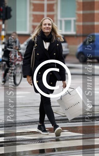 Amsterdam 15 januari 2016
Kimberley Klaver op straat in Amsterdam