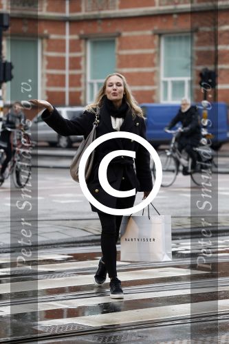 Amsterdam 15 januari 2016
Kimberley Klaver op straat in Amsterdam