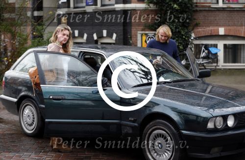 Amsterdam 13 januari 2016
Lauren Verster met haar nieuwe vriend cameraman Jasper Diepeveen.