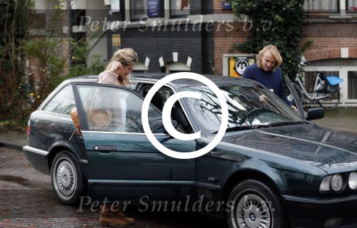 Amsterdam 13 januari 2016
Lauren Verster met haar nieuwe vriend cameraman Jasper Diepeveen.