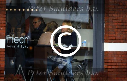 Amsterdam 13 januari 2016
Lauren Verster met haar nieuwe vriend cameraman Jasper Diepeveen.