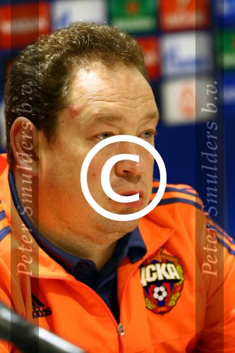 Eindhoven, 8 December 2015
laatste poulewedstrijd PSV-CSKA Moskou, eidnsatnd 2-1
PSV door naar de 1/8 finale
Hoofdtrainer CSKA Moskou Leonid Slutski