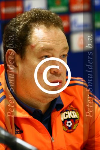Eindhoven, 8 December 2015
laatste poulewedstrijd PSV-CSKA Moskou, eidnsatnd 2-1
PSV door naar de 1/8 finale
Hoofdtrainer CSKA Moskou Leonid Slutski