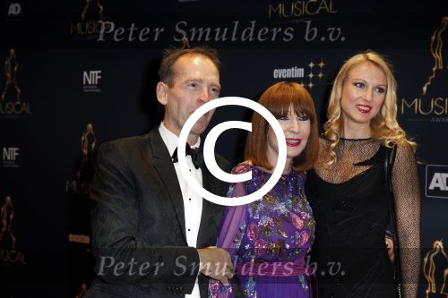 Utrecht 6 januari 2016
Uitreiking musical awards in het beatrixtheater. Liesbeth List met dochter en een vriend