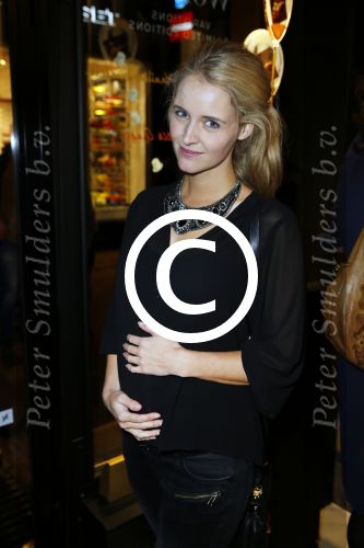 Amsterdam 3 december 2015
Opening nespresso boutique. Liza Sips zwanger