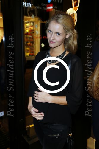 Amsterdam 3 december 2015
Opening nespresso boutique. Liza Sips zwanger