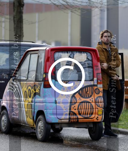 Amsterdam 17 december 2015
Manuel Broekman in zijn scootmobiel.