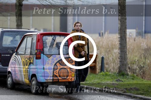 Amsterdam 17 december 2015
Manuel Broekman in zijn scootmobiel.