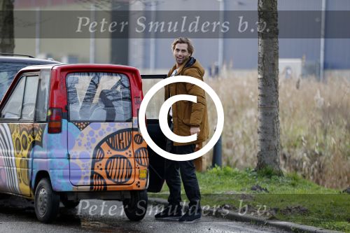 Amsterdam 17 december 2015
Manuel Broekman in zijn scootmobiel.