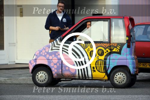 Amsterdam 17 december 2015
Manuel Broekman in zijn scootmobiel.