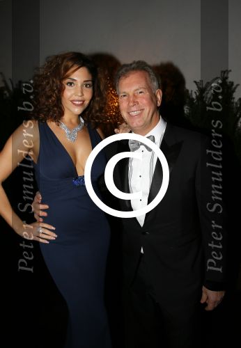 Amsterdam 10 december 2015
Openingsavond VIP van de luxury fair in de RAI.
Marcel Boekhoorn met Hind