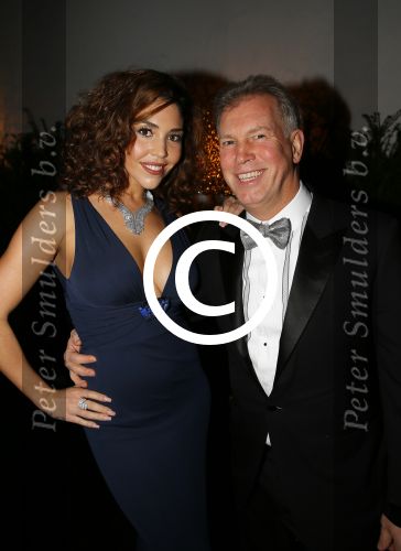 Amsterdam 10 december 2015
Openingsavond VIP van de luxury fair in de RAI.
Marcel Boekhoorn met Hind