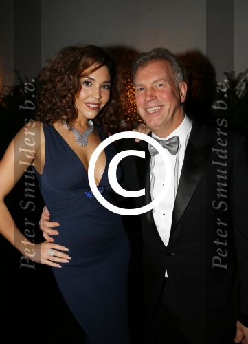 Amsterdam 10 december 2015
Openingsavond VIP van de luxury fair in de RAI.
Marcel Boekhoorn met Hind