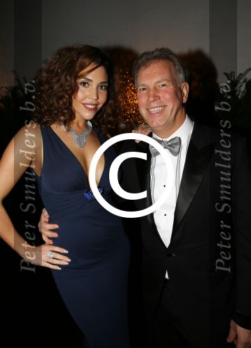 Amsterdam 10 december 2015
Openingsavond VIP van de luxury fair in de RAI.
Marcel Boekhoorn met Hind