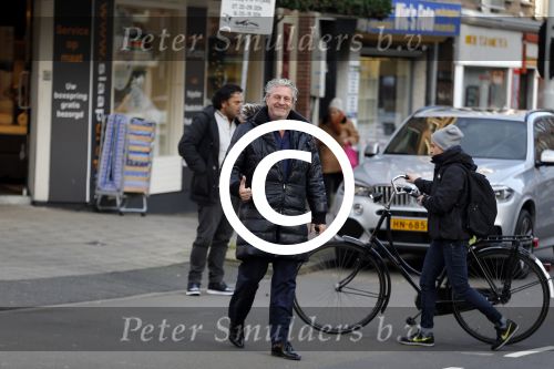 Amsterdam 8 december 2015 
Mark Teurlings op straat in Amsterdam.