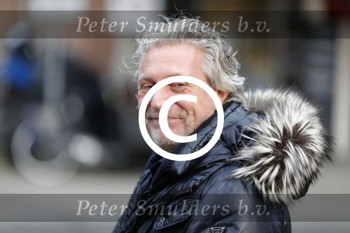 Amsterdam 8 december 2015 
Mark Teurlings op straat in Amsterdam.