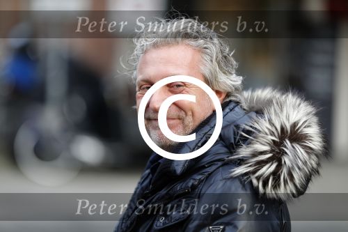 Amsterdam 8 december 2015 
Mark Teurlings op straat in Amsterdam.