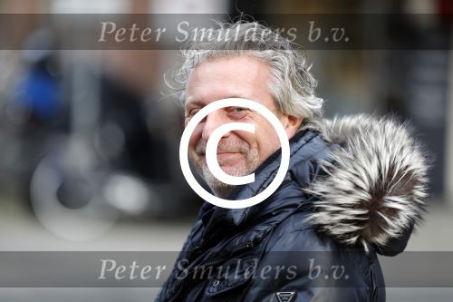 Amsterdam 8 december 2015 
Mark Teurlings op straat in Amsterdam.