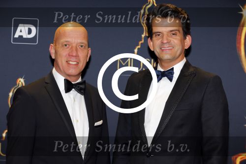Utrecht 6 januari 2016
Uitreiking musical awards in het beatrixtheater.
Maurice Wijnen met partner