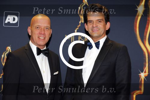 Utrecht 6 januari 2016
Uitreiking musical awards in het beatrixtheater.
Maurice Wijnen met partner