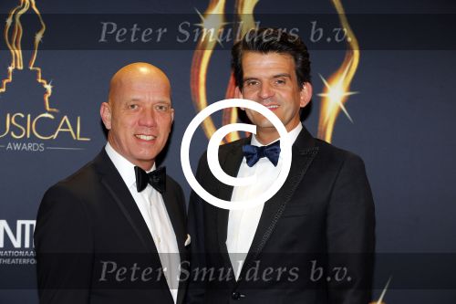 Utrecht 6 januari 2016
Uitreiking musical awards in het beatrixtheater.
Maurice Wijnen met partner