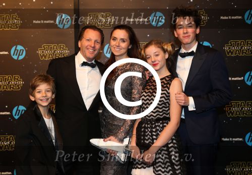 Amsterdam, 15 December 2015
Premiere Star Wars
Michiel Mol en Marlous Mens met kinderen