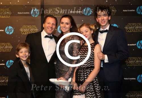 Amsterdam, 15 December 2015
Premiere Star Wars
Michiel Mol en Marlous Mens met kinderen
