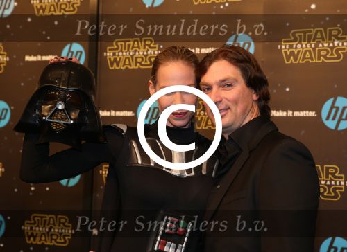 Amsterdam, 15 December 2015
Premiere Star Wars
Nicolette Kluijver met man