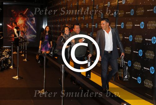 Amsterdam 15 december 2015
Premiere Star wars in het amsterdam theater.
Noi Pakon met Johan v d Sanden