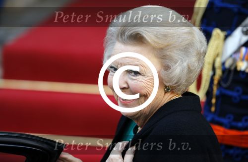 Amsterdam 13 januari 2016 
Prinses Beatrix en Koning Willem Alexander Koningin Maxima bij nieuwjaarsreceptie op het paleis op de dam.