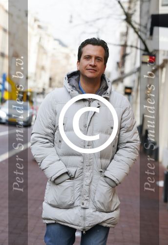 Amsterdam 13 januari 2016 
Zanger Quincy op de pc hooftstraat