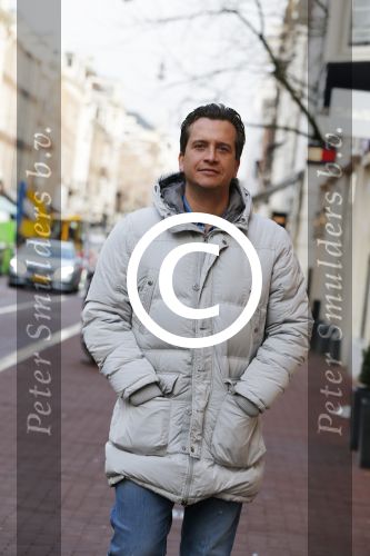Amsterdam 13 januari 2016 
Zanger Quincy op de pc hooftstraat