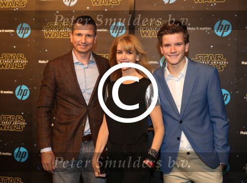 Amsterdam, 15 December 2015
Premiere Star Wars
Richard Krajicek en Daphne Deckers met hun zoon