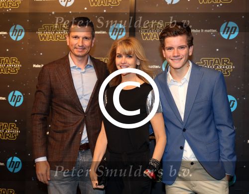 Amsterdam, 15 December 2015
Premiere Star Wars
Richard Krajicek en Daphne Deckers met hun zoon