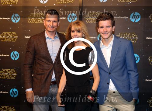 Amsterdam, 15 December 2015
Premiere Star Wars
Richard Krajicek en Daphne Deckers met hun zoon