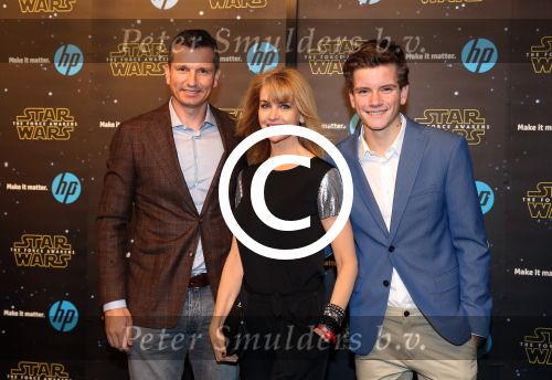 Amsterdam, 15 December 2015
Premiere Star Wars
Richard Krajicek en Daphne Deckers met hun zoon