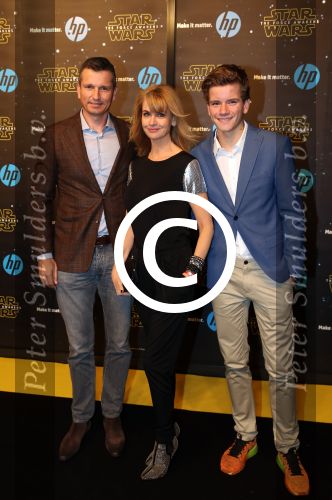 Amsterdam, 15 December 2015
Premiere Star Wars
Richard Krajicek en Daphne Deckers met hun zoon