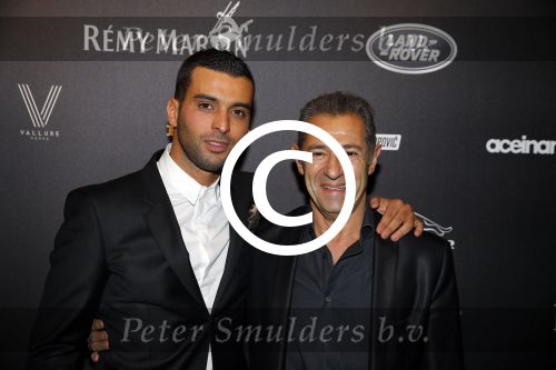 Amsterdam 1 december 2013
LAF Life after football beurs in the harbour Club . Guus Hiddink en Graziano Pelle winnen een prijs. 
Roland Kahn en Soufian