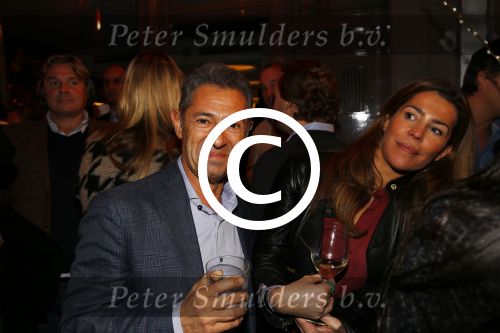 Amsterdam 2 december 2013
Opening brasserie van Dam op de Cornelis schuytstraat. Eigenaars zijn Nicolette v Dam en haar broer Sebastiaan. 
Roland Kahn met vriend