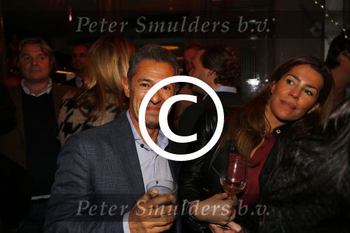 Amsterdam 2 december 2013
Opening brasserie van Dam op de Cornelis schuytstraat. Eigenaars zijn Nicolette v Dam en haar broer Sebastiaan. 
Roland Kahn met vriend