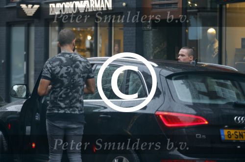 Amsterdam 11 januari 2016
Ron Link met (een) vriend op de pc hooftstraat.