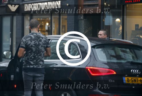 Amsterdam 11 januari 2016
Ron Link met (een) vriend op de pc hooftstraat.