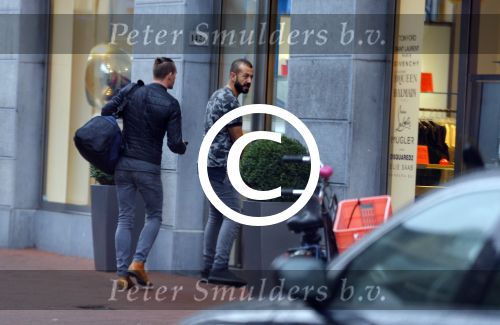 Amsterdam 11 januari 2016
Ron Link met (een) vriend op de pc hooftstraat.