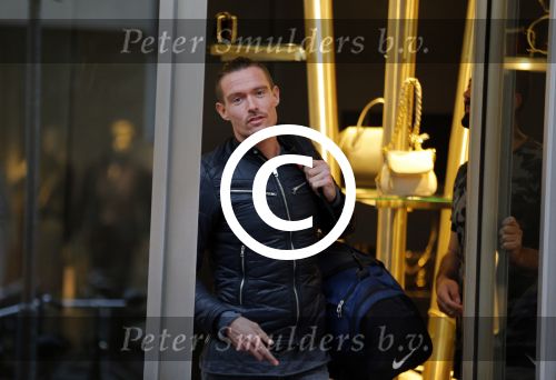 Amsterdam 11 januari 2016
Ron Link met (een) vriend op de pc hooftstraat.