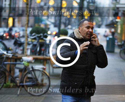 Amsterdam 4 januari 2016
 Ruud Gullit op de cornelis schuytstraat.