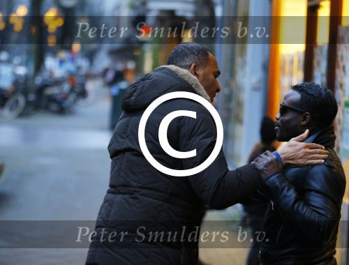 Amsterdam 4 januari 2016
Regilio Tuur ontmoet Ruud Gullit en Dirk Zeelenberg op de cornelis schuytstraat.