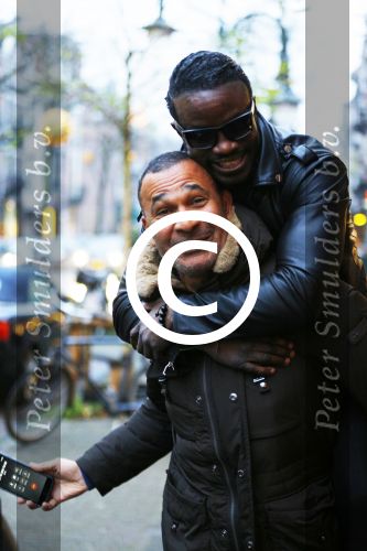 Amsterdam 4 januari 2016
Regilio Tuur ontmoet Ruud Gullit en Dirk Zeelenberg op de cornelis schuytstraat.