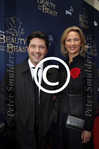 Scheveningen 13 december 2015
Premiere Beauty & the beast in het circustheater.
Sander Lusink met Nynke Wynia