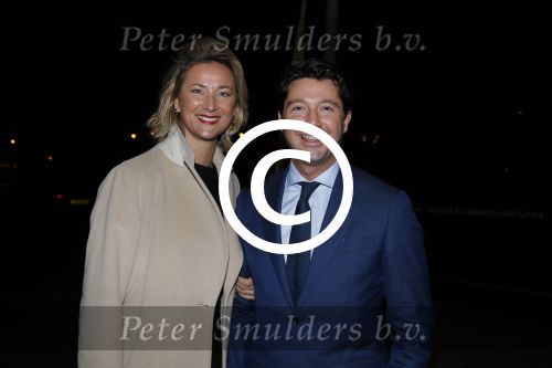 Amsterdam 14 december 2015
Galaavond bij de kookfabriek tbv Johan Cruijff foundation.
Sander Lusink met goede vriendin Nynke Wynia