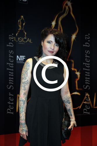 Utrecht 6 januari 2016
Uitreiking musical awards in het beatrixtheater. Sanne Kraaijkamp met vriend
